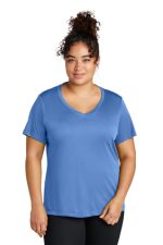 SPORT-TEK® LADIES POSICHARGE® COMPETITOR™ V-NECK TEE - Image 5
